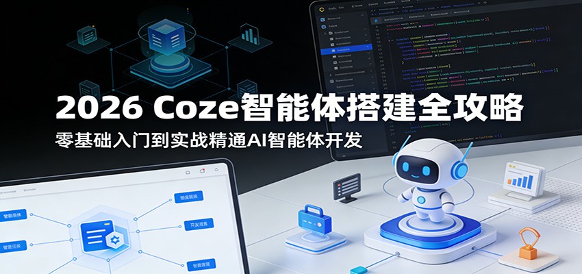 2026 Coze智能体搭建全攻略：零基础入门到实战精通AI智能体开发 - 严选资源大全