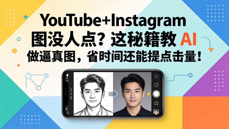 YouTube+Instagram图没人点?这秘籍教 AI 做逼真图,省时间还能提点击量 - 严选资源大全 - 严选资源大全