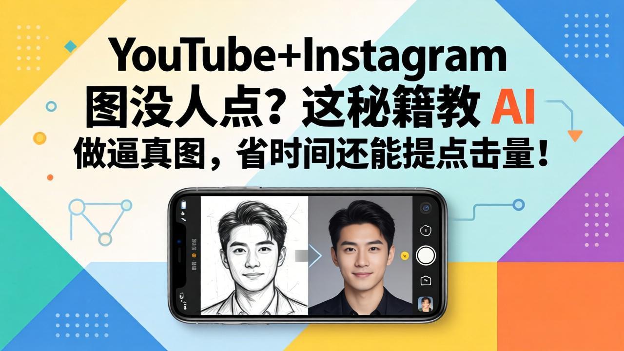 YouTube+Instagram图没人点？这秘籍教 AI 做逼真图，省时间还能提点击量 - 严选资源大全