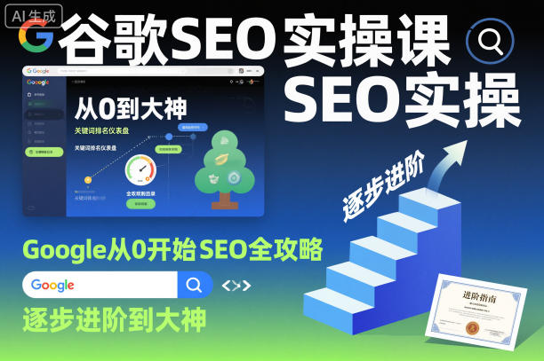 谷歌SEO实操课，Google从0开始SEO全攻略，逐步进阶到大神(更新26年) - 严选资源大全