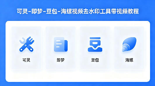 可灵–即梦–豆包–海螺视频去水印工具带视频教程 - 严选资源大全