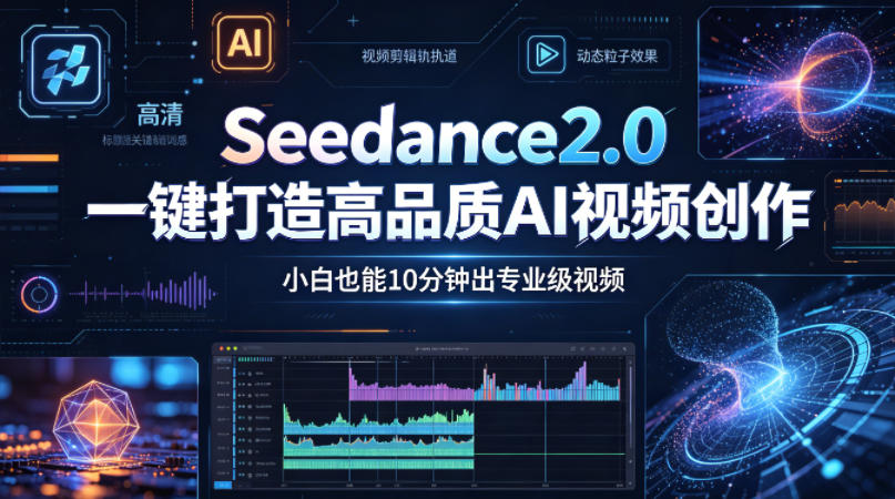 Seedance2.0一键打造高品质AI视频创作，小白也能10分钟出专业级视频 - 严选资源大全