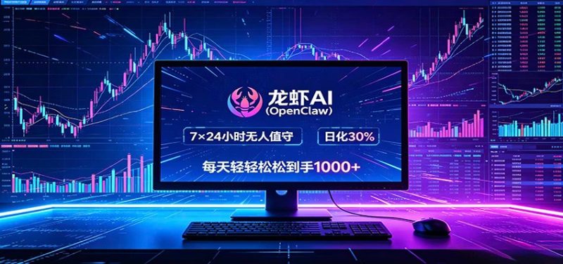 龙虾AI(OpenClaw)全自动挂机，智能操控电脑高效执行任务，每天轻松到手四位数 - 严选资源大全 - 严选资源大全