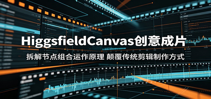 HiggsfieldCanvas创意成片：拆解节点组合运作原理，颠覆传统剪辑制作方式 - 严选资源大全