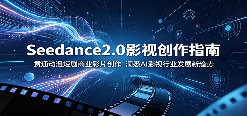 Seedance2.0影视创作指南:贯通动漫短剧商业影片创作,洞悉AI影视行业发展新趋势 - 严选资源大全