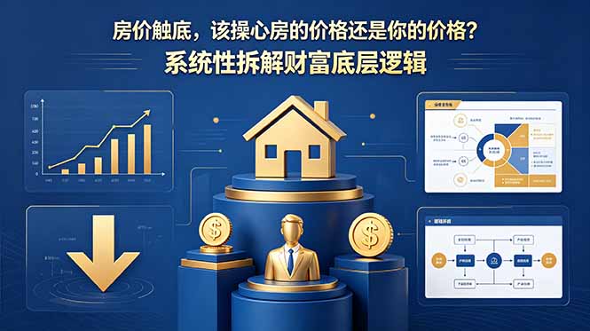 付费文章:房价触底,该操心房的价格还是你的价格?系统性拆解财富底层逻辑 - 严选资源大全