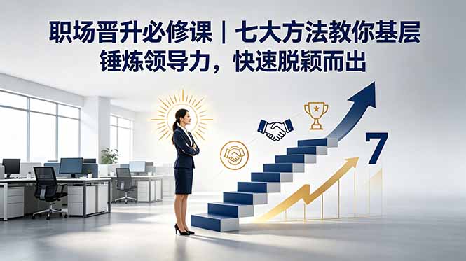 付费文章:职场晋升必修课|七大方法教你基层锤炼领导力,快速脱颖而出 - 严选资源大全