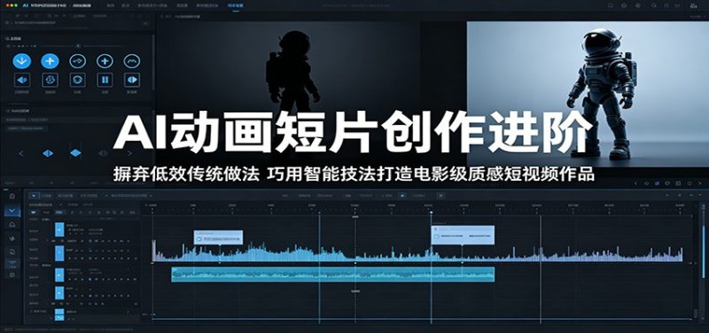 AI动画短片创作进阶:摒弃低效传统做法,巧用智能技法打造电影级质感短视频作品 - 严选资源大全 - 严选资源大全