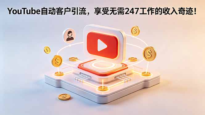YouTube 自动客户引流，享受无需 247 工作的收入奇迹！【原创双语字幕】 - 严选资源大全