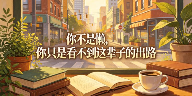 付费文章:你不是懒,你只是看不到这辈子的出路 - 严选资源大全 - 严选资源大全