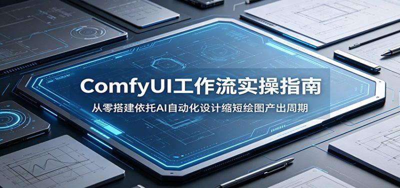 ComfyUI 工作流实操指南：从零搭建依托AI自动化设计缩短绘图产出周期 - 严选资源大全 - 严选资源大全