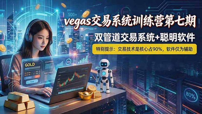 【海外美金AI搬砖】Vegas交易技术+聪明软件， 黄金期货日赚50-1000U， 长期稳定，小白轻松上手 - 严选资源大全 - 严选资源大全