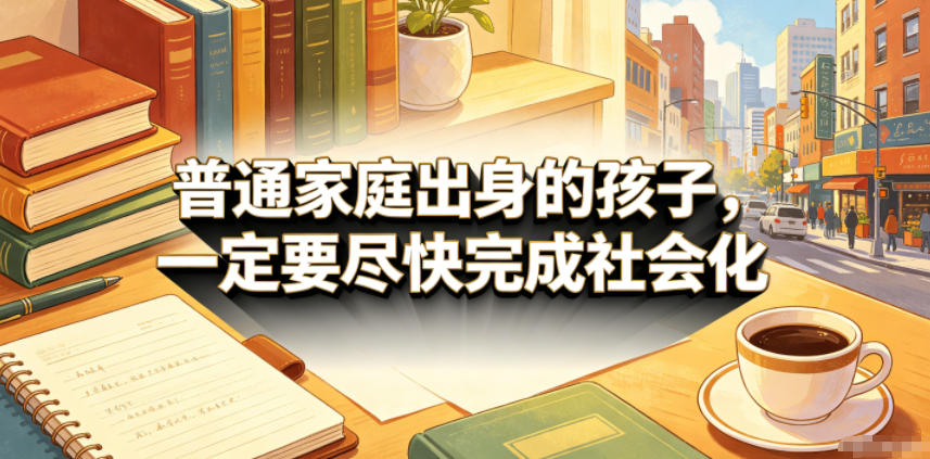 付费文章:普通家庭出身的孩子,一定要尽快完成社会化 - 严选资源大全