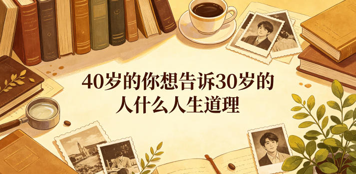 公众号付费文章:40岁的你想告诉30岁的人什么人生道理? - 严选资源大全