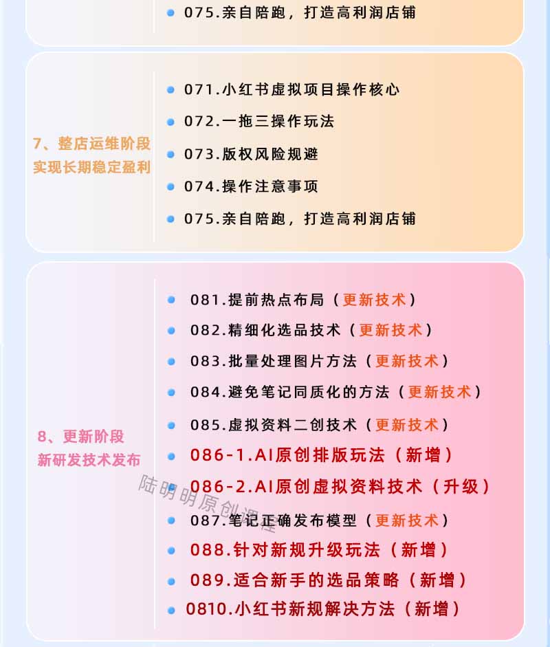 图片[4] - 小红书虚拟项目特训班9.0，全面拥抱AI，批量产出原创PPT货源，单品/单店纯利润几万到几十W - 严选资源大全 - 严选资源大全