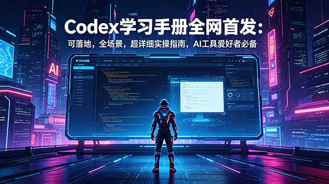 Codex学习手册全网首发:可落地,全场景,超详细实操指南,AI工具爱好者必备 - 严选资源大全