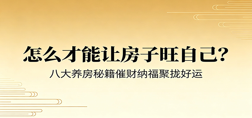 付费文章《怎么才能让房子旺自己？》八大养房秘籍催财纳福聚拢好运 - 严选资源大全