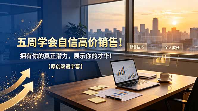 五周学会自信高价销售！拥有你的真正潜力，展示你的才华！【原创双语字幕】 - 严选资源大全