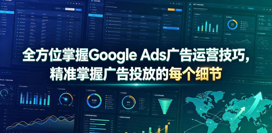 全方位掌握Google Ads广告运营技巧，精准掌握广告投放的每个细节【原创双语字幕】 - 严选资源大全