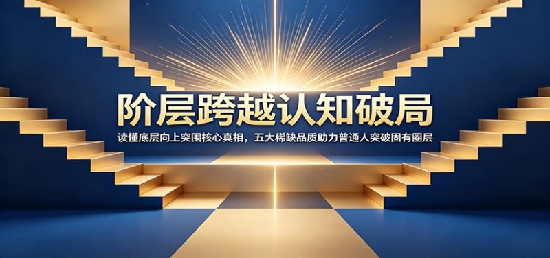阶层跨越认知破局：读懂底层向上突围核心真相，五大稀缺品质助力普通人突破固有圈层 - 严选资源大全 - 严选资源大全