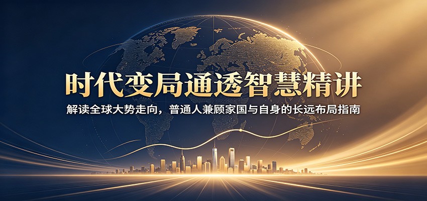 时代变局通透智慧精讲:解读全球大势走向,普通人兼顾家国与自身的长远布局指南 - 严选资源大全