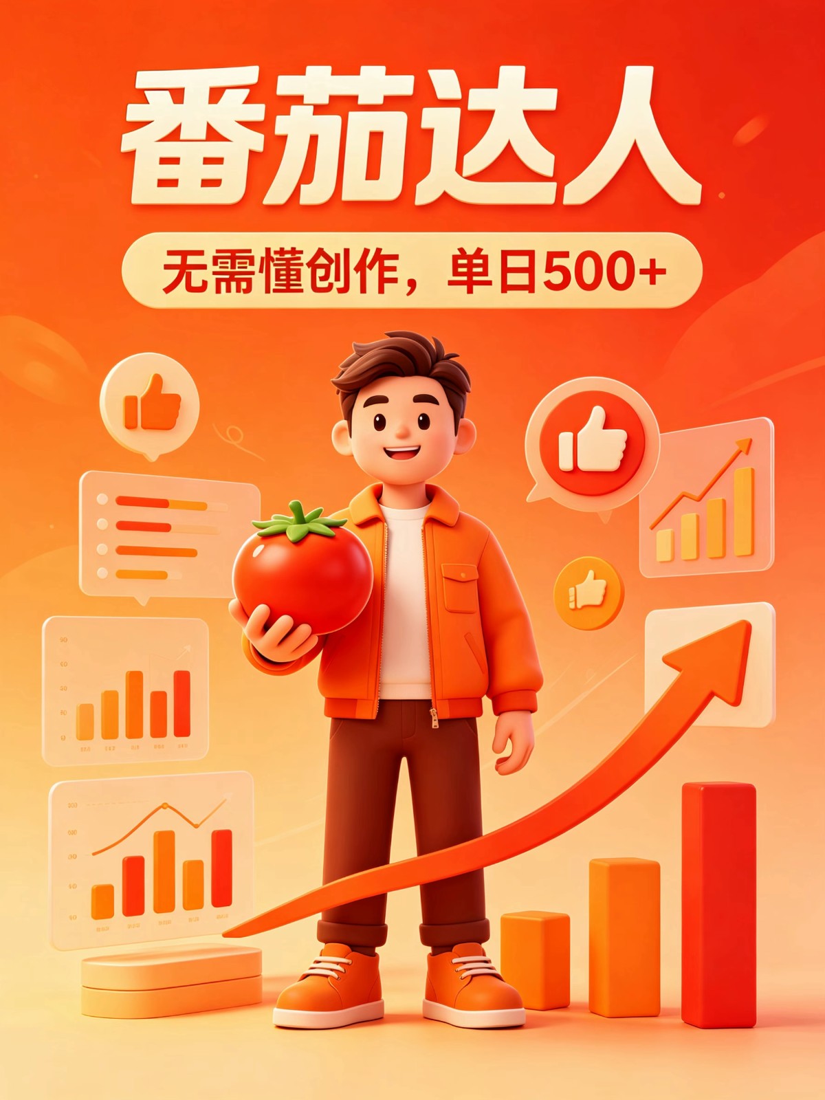 番茄小说达人全自动变现，普通人轻松日入500+ - 严选资源大全