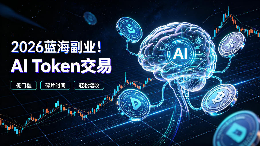2026全新风口副业｜AI智能Token交易，空闲时间轻松 賺 收益，无需全天盯盘【揭秘】 - 严选资源大全