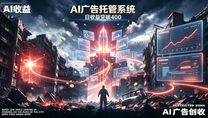 AI智能广告,全自动化运行,单日可达400+,小白新手0基础上手【揭秘】 - 严选资源大全 - 严选资源大全