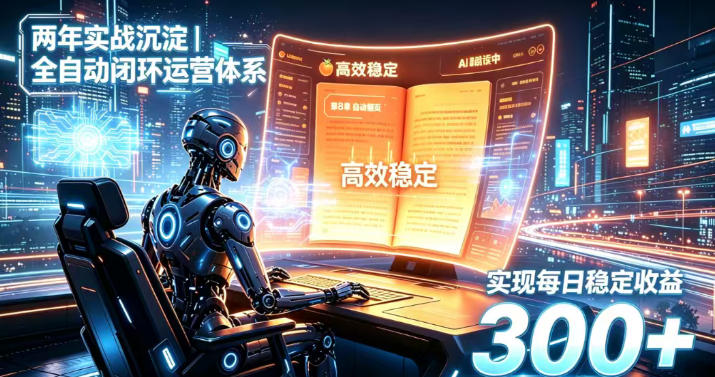 两年实战沉淀｜全自动闭环运营体系，实现每日稳定收益300+【揭秘】 - 严选资源大全