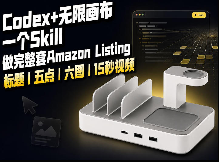 我用一个Codex Skill做完Amazon Listing:标题、五点、六图和视频全流程 - 严选资源大全