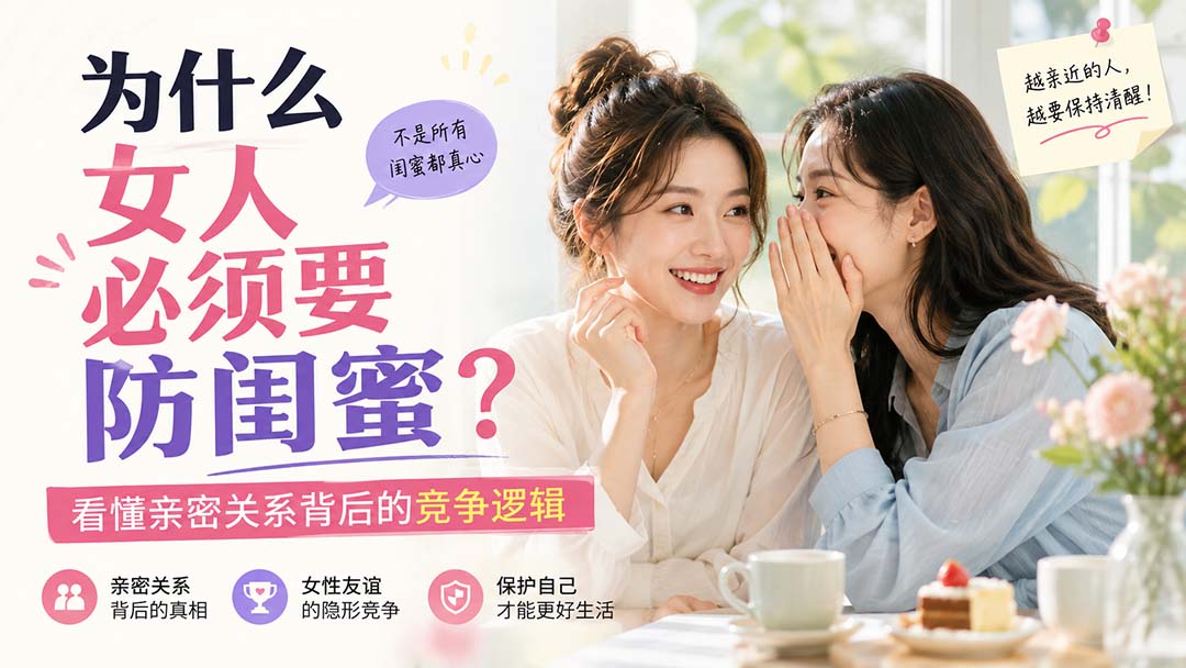 付费文章:为什么女人必须要防闺蜜?看懂亲密关系背后的竞争逻辑 - 严选资源大全