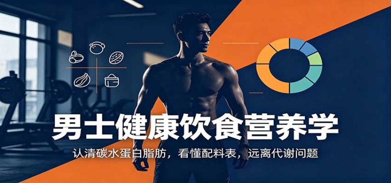 男士健康饮食营养学:认清碳水蛋白脂肪,看懂配料表,远离代谢问题 - 严选资源大全 - 严选资源大全