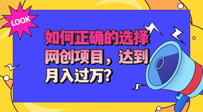 选择大于努力!选对项目才能实现月入过万,才能避免成为绿油油的韭菜 - 严选资源大全