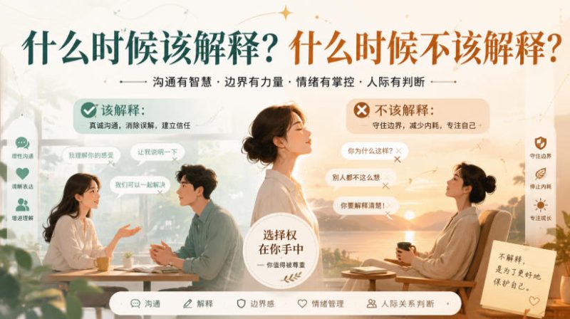 付费文章:什么时候该解释?什么时候不该解释? - 严选资源大全 - 严选资源大全
