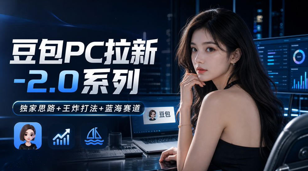 豆包PC拉新2.0系列-独家思路+王炸打法+蓝海赛道 - 严选资源大全