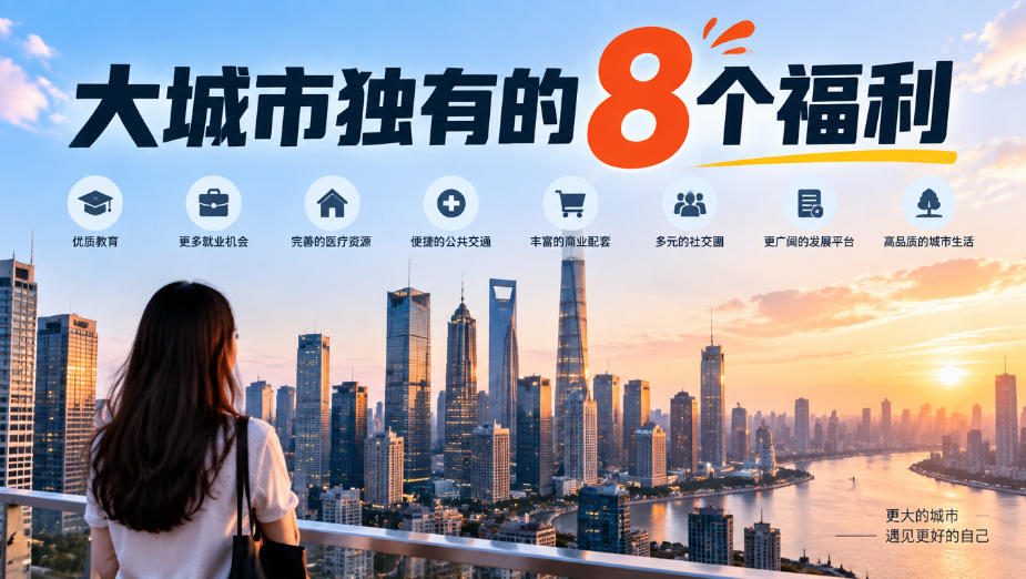 某公众号付费文章：大城市独有的8个福利 - 严选资源大全