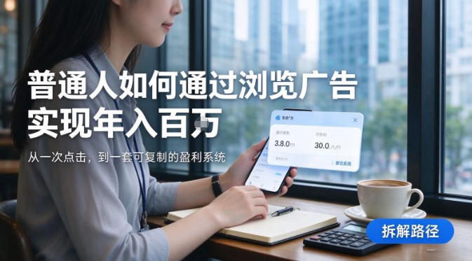 2026最新技术，24小时全自动浏览广告，全网独家项目，单台设备日入200+新手小白可快速上手，支持实地学习实地考察【揭秘】 - 严选资源大全